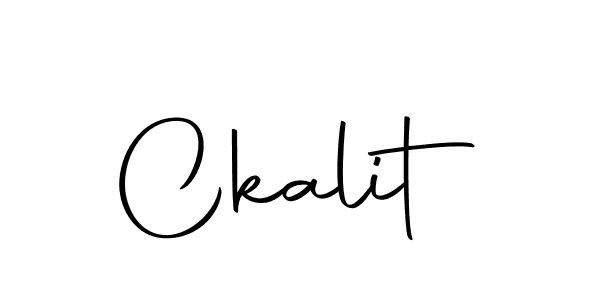 if you are searching for the best signature style for your name Ckalit. so please give up your signature search. here we have designed multiple signature styles  using Autography-DOLnW. Ckalit signature style 10 images and pictures png