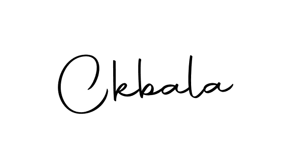 Design your own signature with our free online signature maker. With this signature software, you can create a handwritten (Autography-DOLnW) signature for name Ckbala. Ckbala signature style 10 images and pictures png