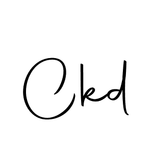 Make a beautiful signature design for name Ckd. With this signature (Autography-DOLnW) style, you can create a handwritten signature for free. Ckd signature style 10 images and pictures png