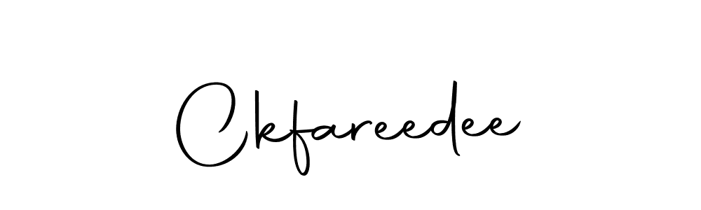 How to Draw Ckfareedee signature style? Autography-DOLnW is a latest design signature styles for name Ckfareedee. Ckfareedee signature style 10 images and pictures png