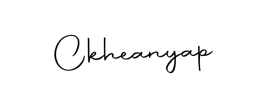 Similarly Autography-DOLnW is the best handwritten signature design. Signature creator online .You can use it as an online autograph creator for name Ckheanyap. Ckheanyap signature style 10 images and pictures png