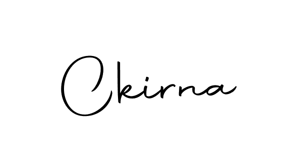 How to make Ckirna name signature. Use Autography-DOLnW style for creating short signs online. This is the latest handwritten sign. Ckirna signature style 10 images and pictures png