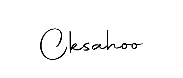 Use a signature maker to create a handwritten signature online. With this signature software, you can design (Autography-DOLnW) your own signature for name Cksahoo. Cksahoo signature style 10 images and pictures png