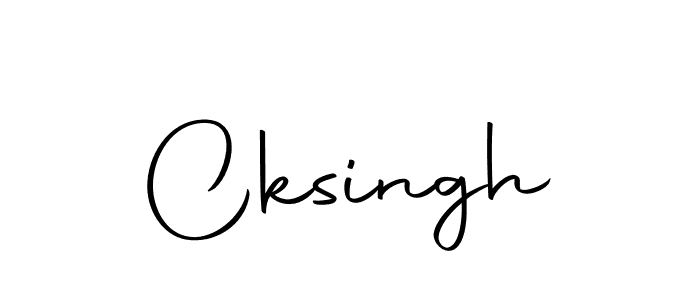 How to make Cksingh signature? Autography-DOLnW is a professional autograph style. Create handwritten signature for Cksingh name. Cksingh signature style 10 images and pictures png