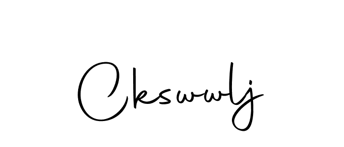 Ckswwlj stylish signature style. Best Handwritten Sign (Autography-DOLnW) for my name. Handwritten Signature Collection Ideas for my name Ckswwlj. Ckswwlj signature style 10 images and pictures png