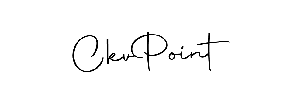 Make a beautiful signature design for name Ckv  Point. With this signature (Autography-DOLnW) style, you can create a handwritten signature for free. Ckv  Point signature style 10 images and pictures png