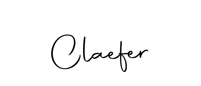 Make a beautiful signature design for name Claefer. Use this online signature maker to create a handwritten signature for free. Claefer signature style 10 images and pictures png
