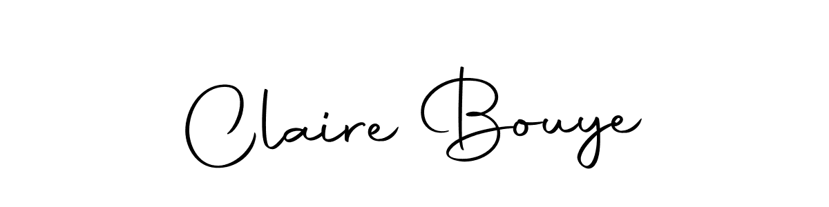 Make a beautiful signature design for name Claire Bouye. With this signature (Autography-DOLnW) style, you can create a handwritten signature for free. Claire Bouye signature style 10 images and pictures png