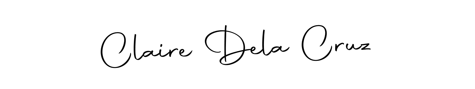 if you are searching for the best signature style for your name Claire Dela Cruz. so please give up your signature search. here we have designed multiple signature styles  using Autography-DOLnW. Claire Dela Cruz signature style 10 images and pictures png