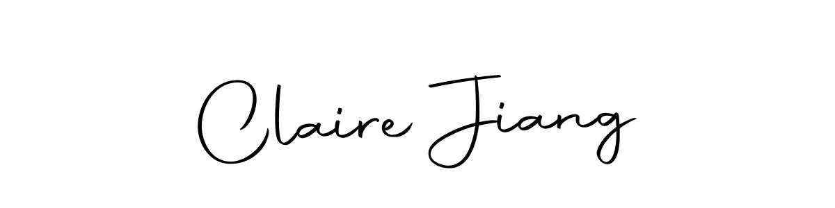 You can use this online signature creator to create a handwritten signature for the name Claire Jiang. This is the best online autograph maker. Claire Jiang signature style 10 images and pictures png