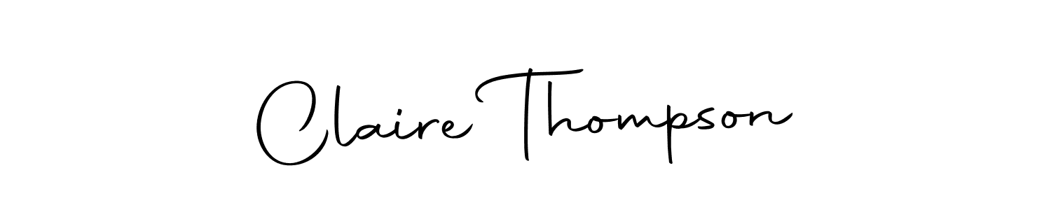 It looks lik you need a new signature style for name Claire Thompson. Design unique handwritten (Autography-DOLnW) signature with our free signature maker in just a few clicks. Claire Thompson signature style 10 images and pictures png