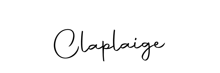 How to make Claplaige signature? Autography-DOLnW is a professional autograph style. Create handwritten signature for Claplaige name. Claplaige signature style 10 images and pictures png