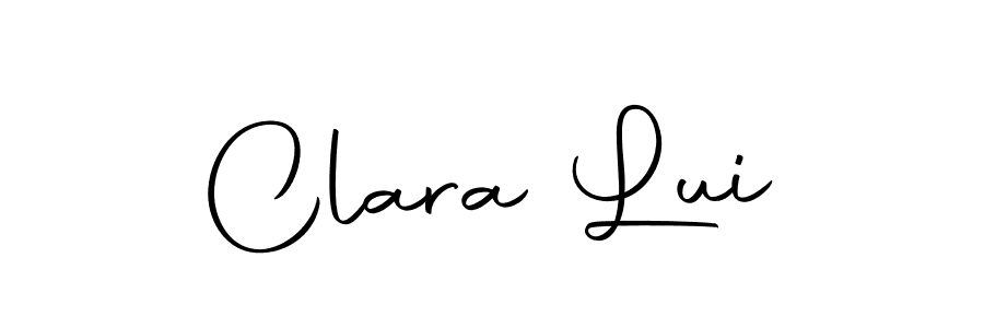 Create a beautiful signature design for name Clara Lui. With this signature (Autography-DOLnW) fonts, you can make a handwritten signature for free. Clara Lui signature style 10 images and pictures png