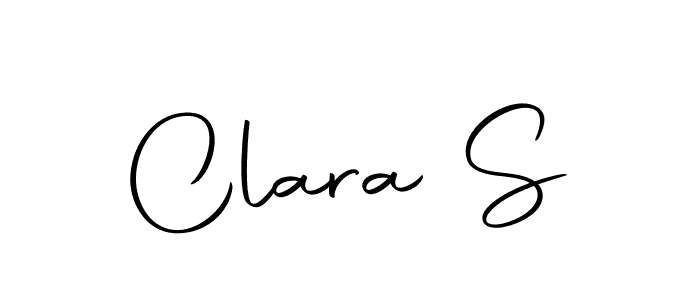 if you are searching for the best signature style for your name Clara S. so please give up your signature search. here we have designed multiple signature styles  using Autography-DOLnW. Clara S signature style 10 images and pictures png