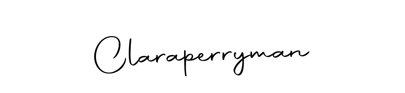 Design your own signature with our free online signature maker. With this signature software, you can create a handwritten (Autography-DOLnW) signature for name Claraperryman. Claraperryman signature style 10 images and pictures png