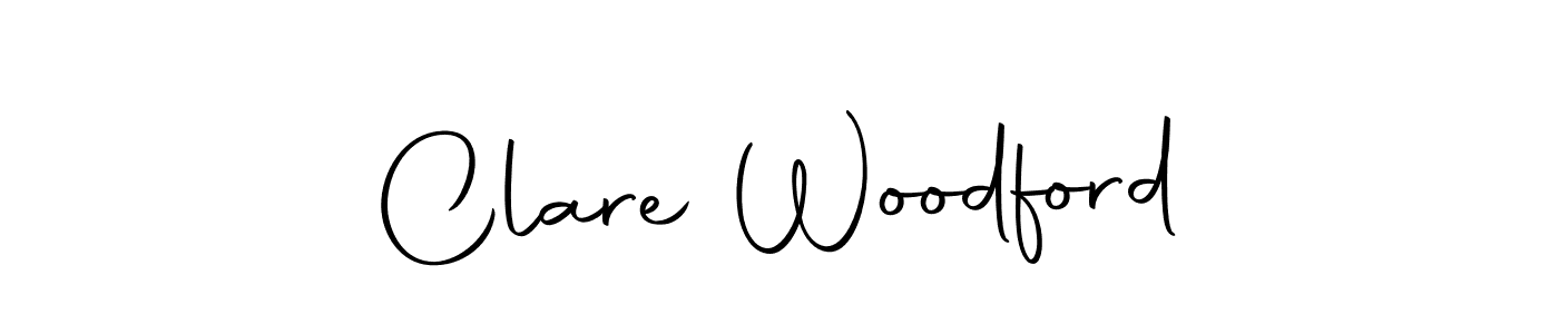 Make a beautiful signature design for name Clare Woodford. Use this online signature maker to create a handwritten signature for free. Clare Woodford signature style 10 images and pictures png