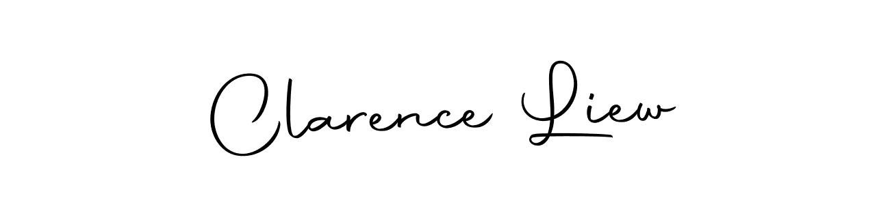 Create a beautiful signature design for name Clarence Liew. With this signature (Autography-DOLnW) fonts, you can make a handwritten signature for free. Clarence Liew signature style 10 images and pictures png