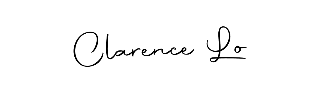 You should practise on your own different ways (Autography-DOLnW) to write your name (Clarence Lo) in signature. don't let someone else do it for you. Clarence Lo signature style 10 images and pictures png
