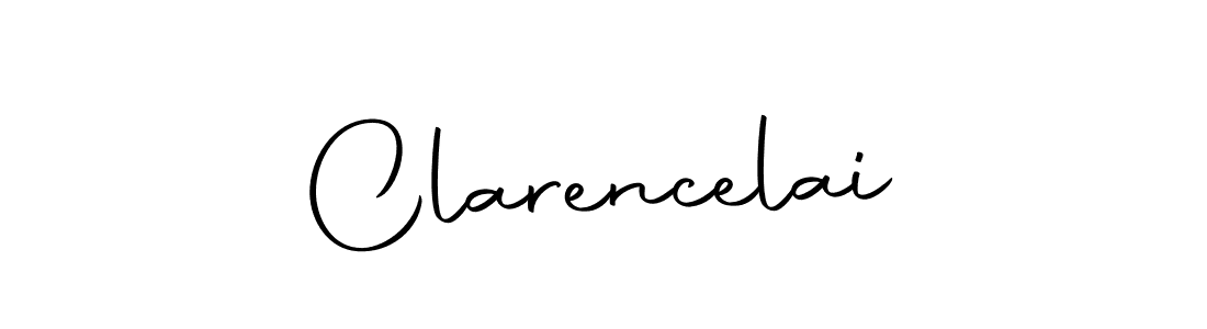 How to make Clarencelai signature? Autography-DOLnW is a professional autograph style. Create handwritten signature for Clarencelai name. Clarencelai signature style 10 images and pictures png