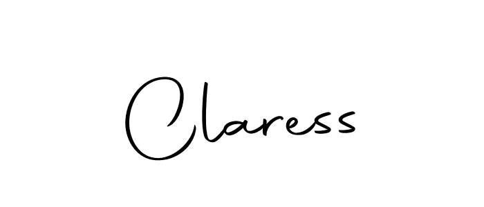 Claress stylish signature style. Best Handwritten Sign (Autography-DOLnW) for my name. Handwritten Signature Collection Ideas for my name Claress. Claress signature style 10 images and pictures png