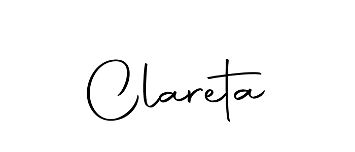 if you are searching for the best signature style for your name Clareta. so please give up your signature search. here we have designed multiple signature styles  using Autography-DOLnW. Clareta signature style 10 images and pictures png