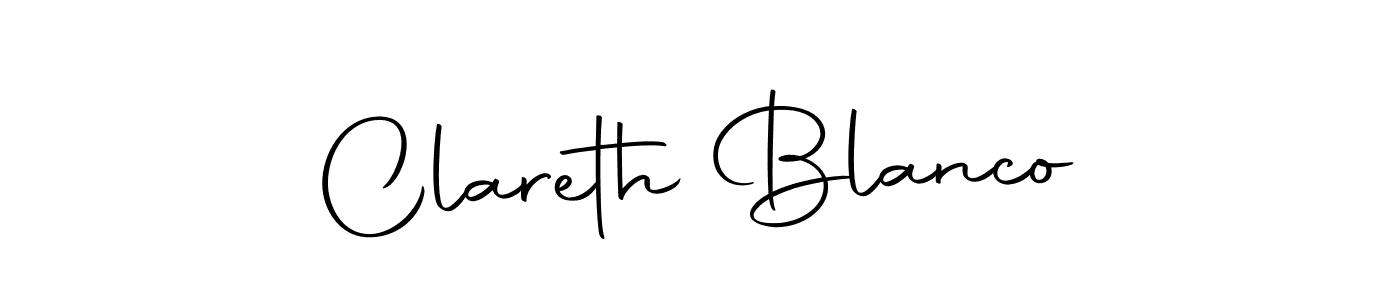 Make a beautiful signature design for name Clareth Blanco. With this signature (Autography-DOLnW) style, you can create a handwritten signature for free. Clareth Blanco signature style 10 images and pictures png