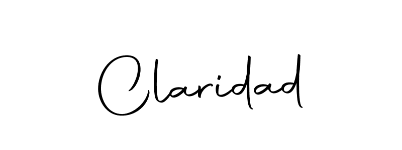 You can use this online signature creator to create a handwritten signature for the name Claridad. This is the best online autograph maker. Claridad signature style 10 images and pictures png