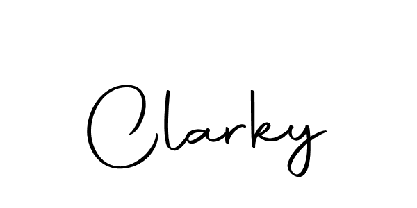 You should practise on your own different ways (Autography-DOLnW) to write your name (Clarky) in signature. don't let someone else do it for you. Clarky signature style 10 images and pictures png