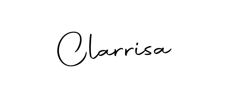 if you are searching for the best signature style for your name Clarrisa. so please give up your signature search. here we have designed multiple signature styles  using Autography-DOLnW. Clarrisa signature style 10 images and pictures png