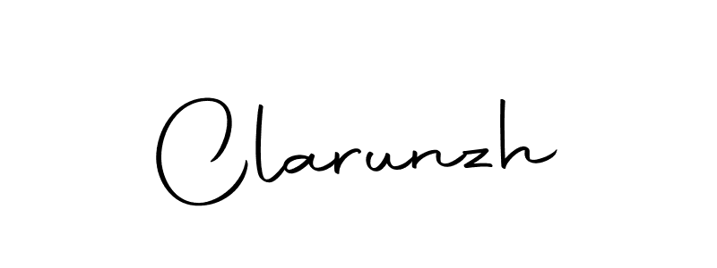 You can use this online signature creator to create a handwritten signature for the name Clarunzh. This is the best online autograph maker. Clarunzh signature style 10 images and pictures png