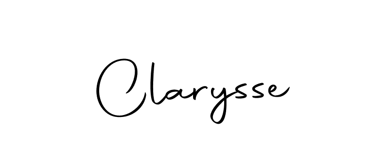 How to make Clarysse name signature. Use Autography-DOLnW style for creating short signs online. This is the latest handwritten sign. Clarysse signature style 10 images and pictures png