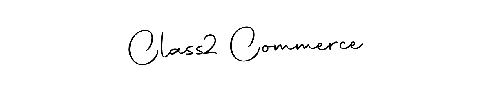 How to Draw Class  2 Commerce signature style? Autography-DOLnW is a latest design signature styles for name Class  2 Commerce. Class  2 Commerce signature style 10 images and pictures png