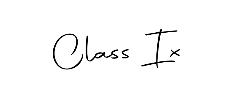 Design your own signature with our free online signature maker. With this signature software, you can create a handwritten (Autography-DOLnW) signature for name Class Ix. Class Ix signature style 10 images and pictures png