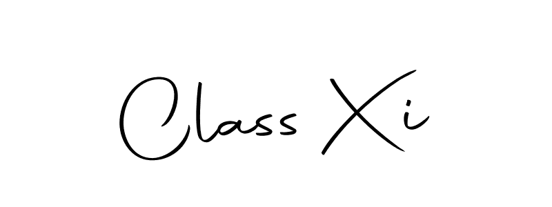 Design your own signature with our free online signature maker. With this signature software, you can create a handwritten (Autography-DOLnW) signature for name Class Xi. Class Xi signature style 10 images and pictures png