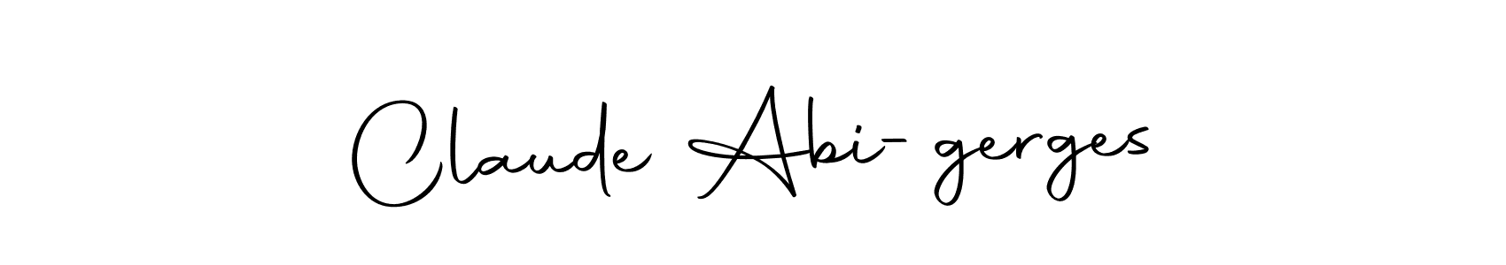 See photos of Claude Abi-gerges official signature by Spectra . Check more albums & portfolios. Read reviews & check more about Autography-DOLnW font. Claude Abi-gerges signature style 10 images and pictures png