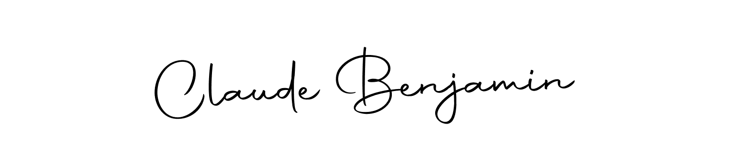 Create a beautiful signature design for name Claude Benjamin. With this signature (Autography-DOLnW) fonts, you can make a handwritten signature for free. Claude Benjamin signature style 10 images and pictures png