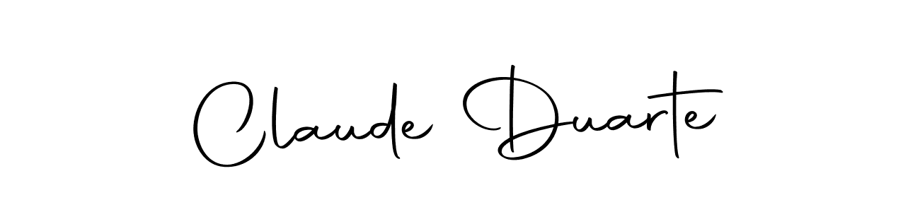 How to make Claude Duarte name signature. Use Autography-DOLnW style for creating short signs online. This is the latest handwritten sign. Claude Duarte signature style 10 images and pictures png