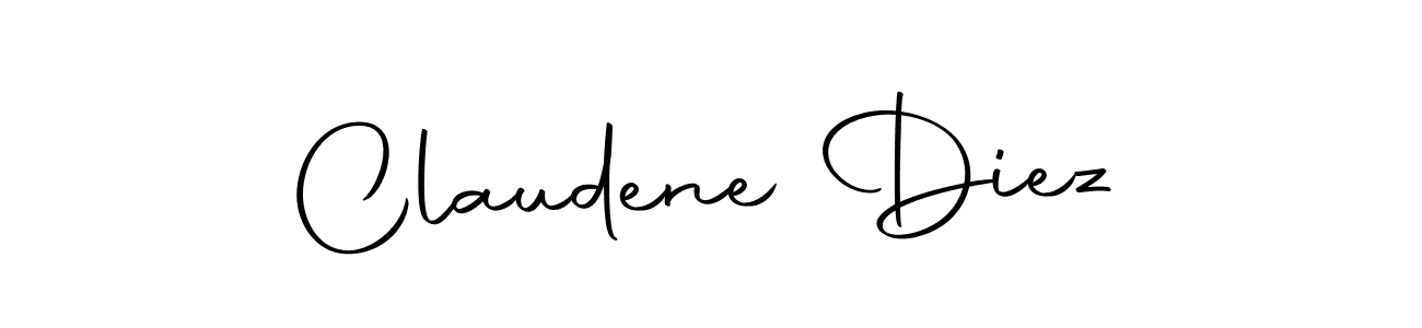 Also we have Claudene Diez name is the best signature style. Create professional handwritten signature collection using Autography-DOLnW autograph style. Claudene Diez signature style 10 images and pictures png