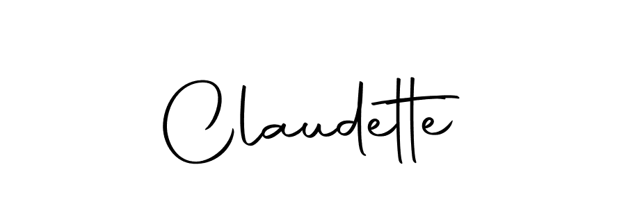 The best way (Autography-DOLnW) to make a short signature is to pick only two or three words in your name. The name Claudette include a total of six letters. For converting this name. Claudette signature style 10 images and pictures png