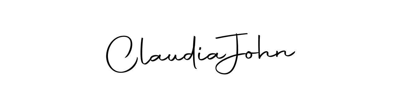 It looks lik you need a new signature style for name Claudia  John. Design unique handwritten (Autography-DOLnW) signature with our free signature maker in just a few clicks. Claudia  John signature style 10 images and pictures png