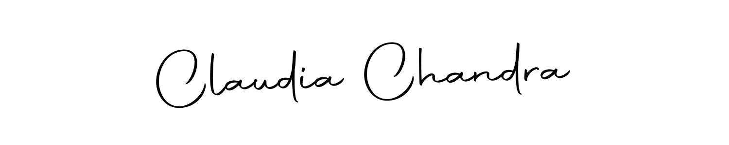 Similarly Autography-DOLnW is the best handwritten signature design. Signature creator online .You can use it as an online autograph creator for name Claudia Chandra. Claudia Chandra signature style 10 images and pictures png