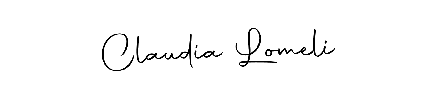 Use a signature maker to create a handwritten signature online. With this signature software, you can design (Autography-DOLnW) your own signature for name Claudia Lomeli. Claudia Lomeli signature style 10 images and pictures png