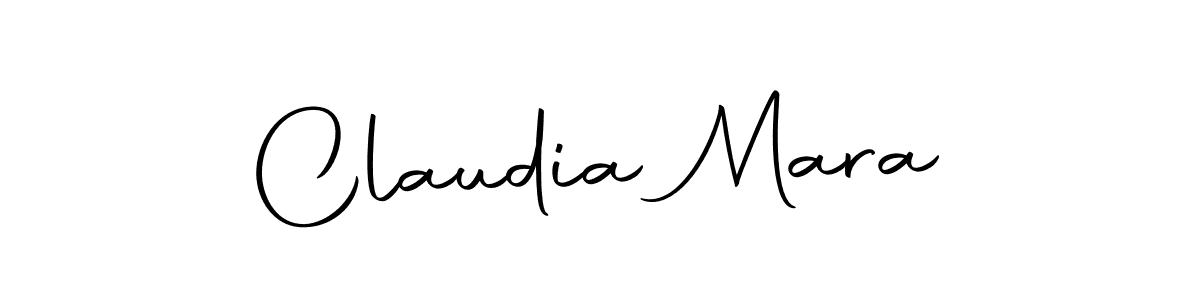 How to make Claudia Mara name signature. Use Autography-DOLnW style for creating short signs online. This is the latest handwritten sign. Claudia Mara signature style 10 images and pictures png