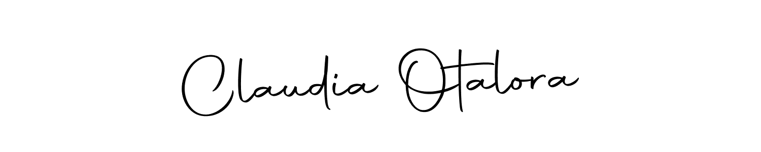 You can use this online signature creator to create a handwritten signature for the name Claudia Otalora. This is the best online autograph maker. Claudia Otalora signature style 10 images and pictures png