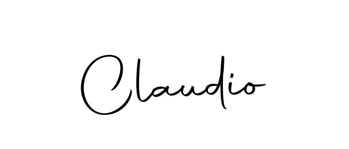 Make a beautiful signature design for name Claudio. With this signature (Autography-DOLnW) style, you can create a handwritten signature for free. Claudio signature style 10 images and pictures png