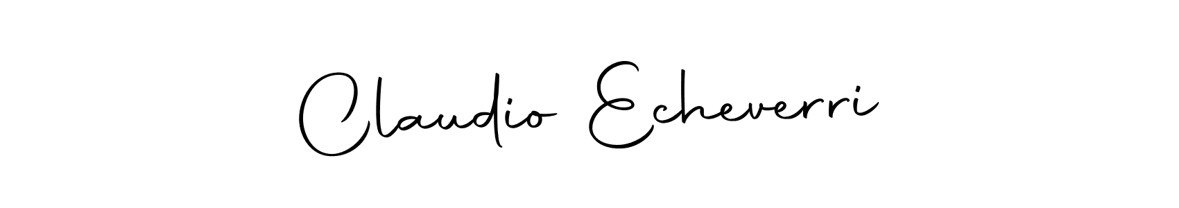 Make a beautiful signature design for name Claudio Echeverri. With this signature (Autography-DOLnW) style, you can create a handwritten signature for free. Claudio Echeverri signature style 10 images and pictures png