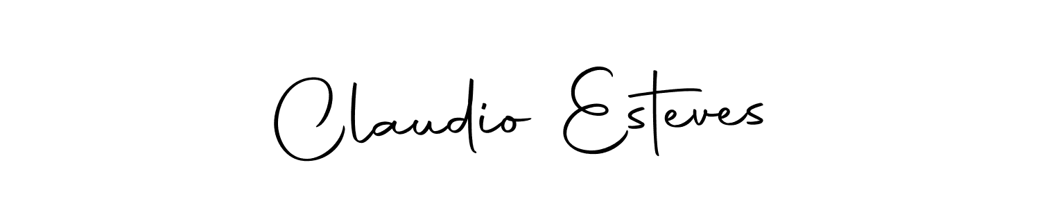 You can use this online signature creator to create a handwritten signature for the name Claudio Esteves. This is the best online autograph maker. Claudio Esteves signature style 10 images and pictures png