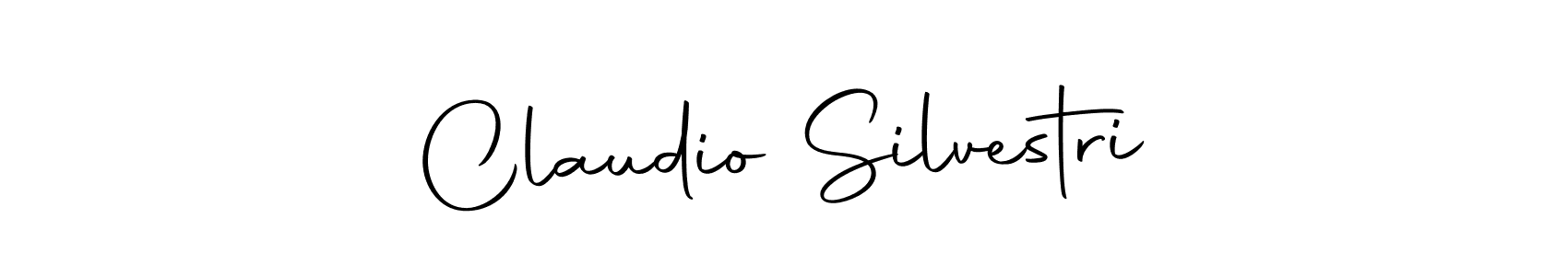 Make a beautiful signature design for name Claudio Silvestri. With this signature (Autography-DOLnW) style, you can create a handwritten signature for free. Claudio Silvestri signature style 10 images and pictures png