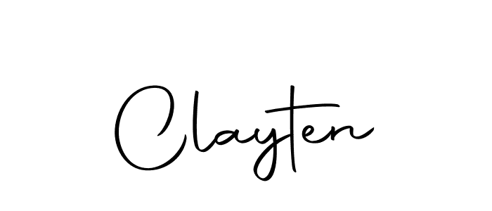 Clayten stylish signature style. Best Handwritten Sign (Autography-DOLnW) for my name. Handwritten Signature Collection Ideas for my name Clayten. Clayten signature style 10 images and pictures png