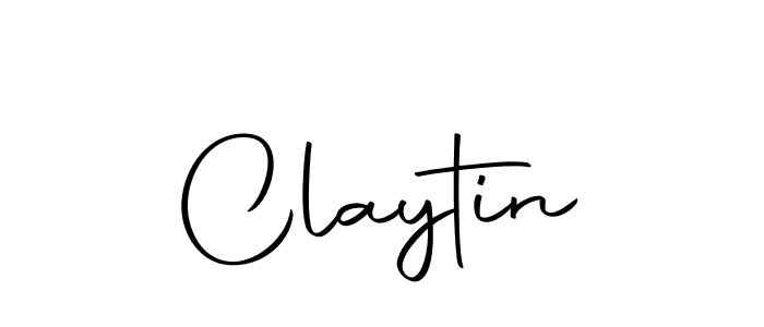 How to make Claytin signature? Autography-DOLnW is a professional autograph style. Create handwritten signature for Claytin name. Claytin signature style 10 images and pictures png